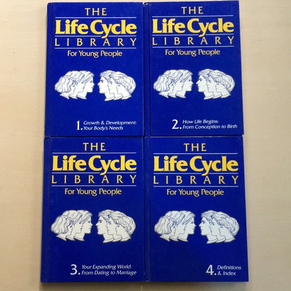 The Life Cycle Library for Young People Books Complete Set of Four 4 Books - Picture 1 of 13